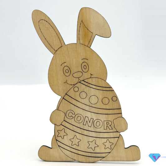 Personalised Paint your Own Easter Bunny Boy