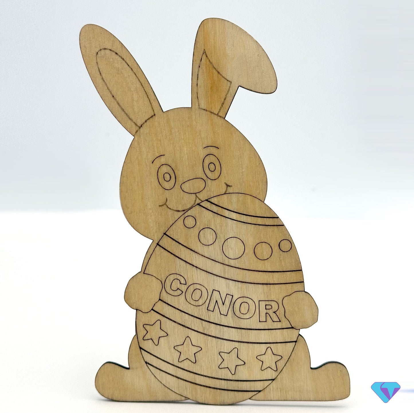 Personalised Paint your Own Easter Bunny Boy